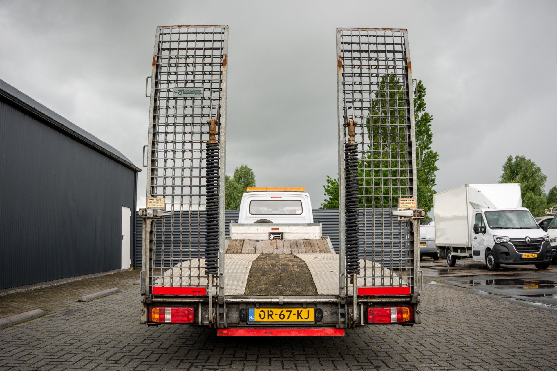 VELDHUIZEN P47-2 | Oplegger | Kuip | Dieplader | Max Mas. 10, Auto's, Overige brandstoffen, Origineel Nederlands, Bedrijf, Aanhangers en Opleggers