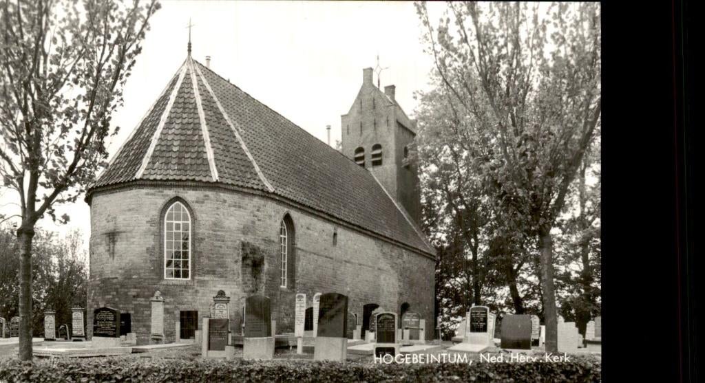 Hogebeintum - Ned. Herv. Kerk - kerkhof, Ophalen of Verzenden, 1960 tot 1980, Ongelopen, Friesland