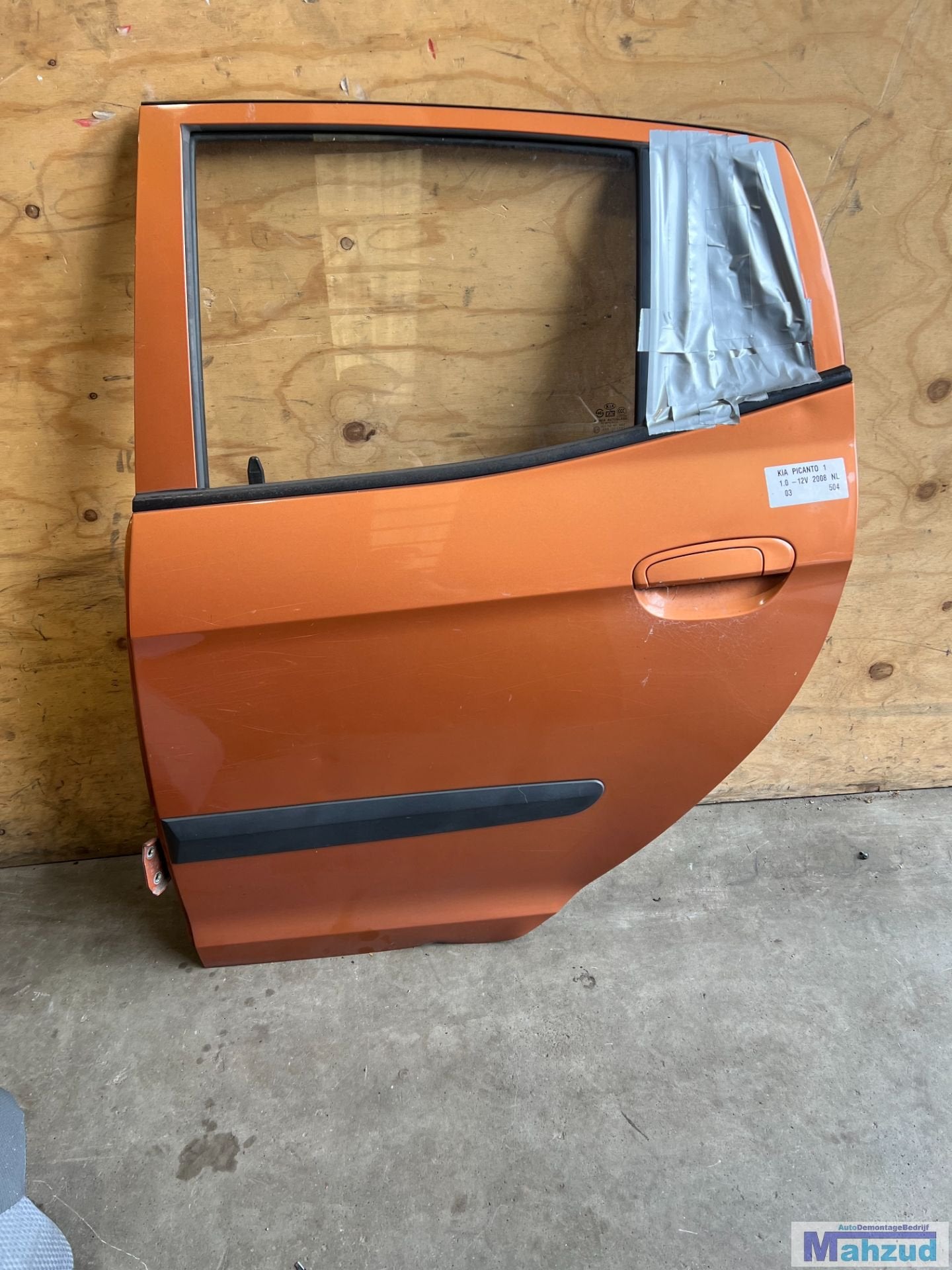 KIA PICANTO 1 Oranje 03 links achter deur 2004-2010, Heolleung-ro 12
06797  Seoul, Deur, Ophalen of Verzenden, Info@kia.com