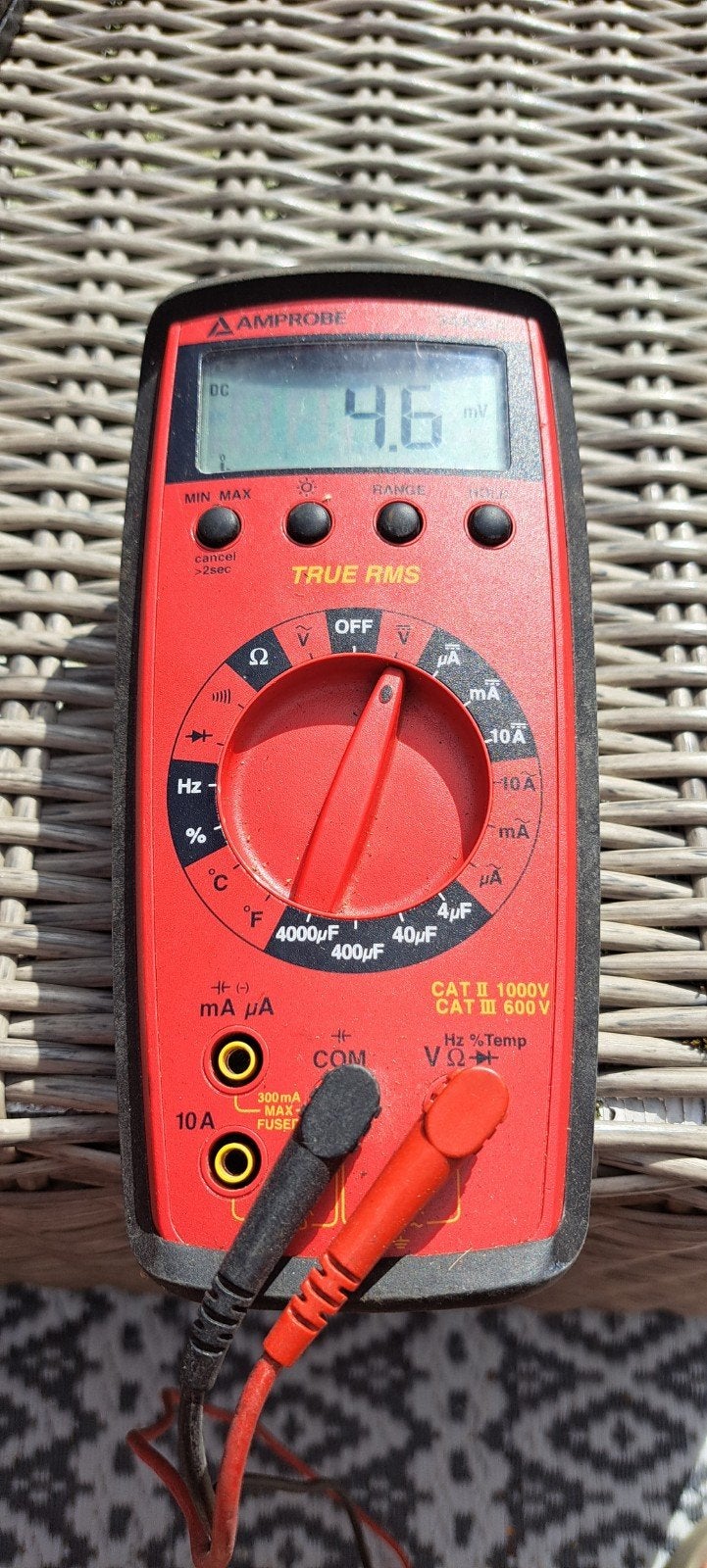 Amprobe 34XR-A True RMS multimeter, Doe-het-zelf en Verbouw, Meetapparatuur, Ophalen of Verzenden, Zo goed als nieuw, Multimeter