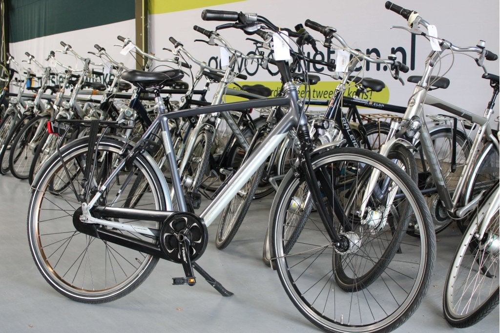 Heren fiets | Amsterdam | 3 Maanden Garantie | Gereviseerd, Industrieweg 23 Zoetermeer, Versnellingen, Zo goed als nieuw, 57 tot 61 cm