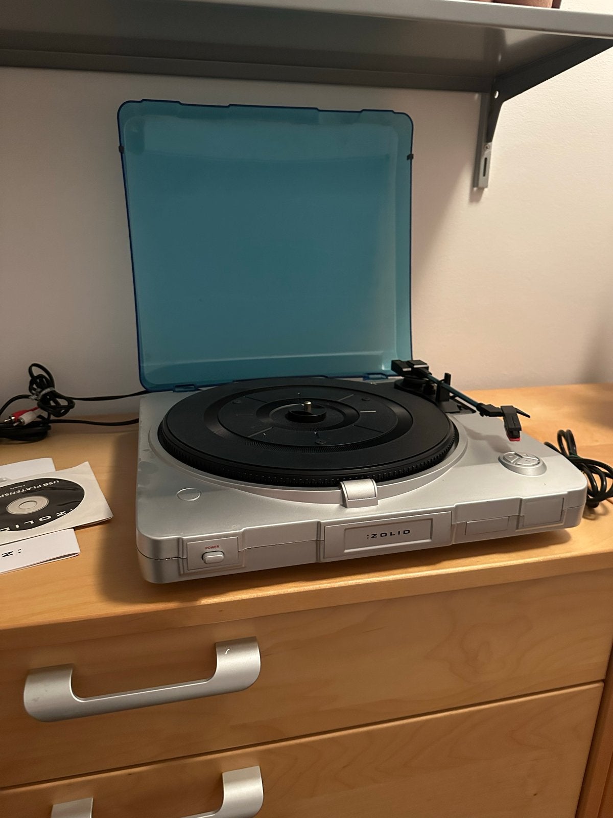 Zolid Platenspeler - Zo goed als nieuw, Audio, Tv en Foto, Platenspelers, Ophalen, Zo goed als nieuw, Platenspeler, Overige merken