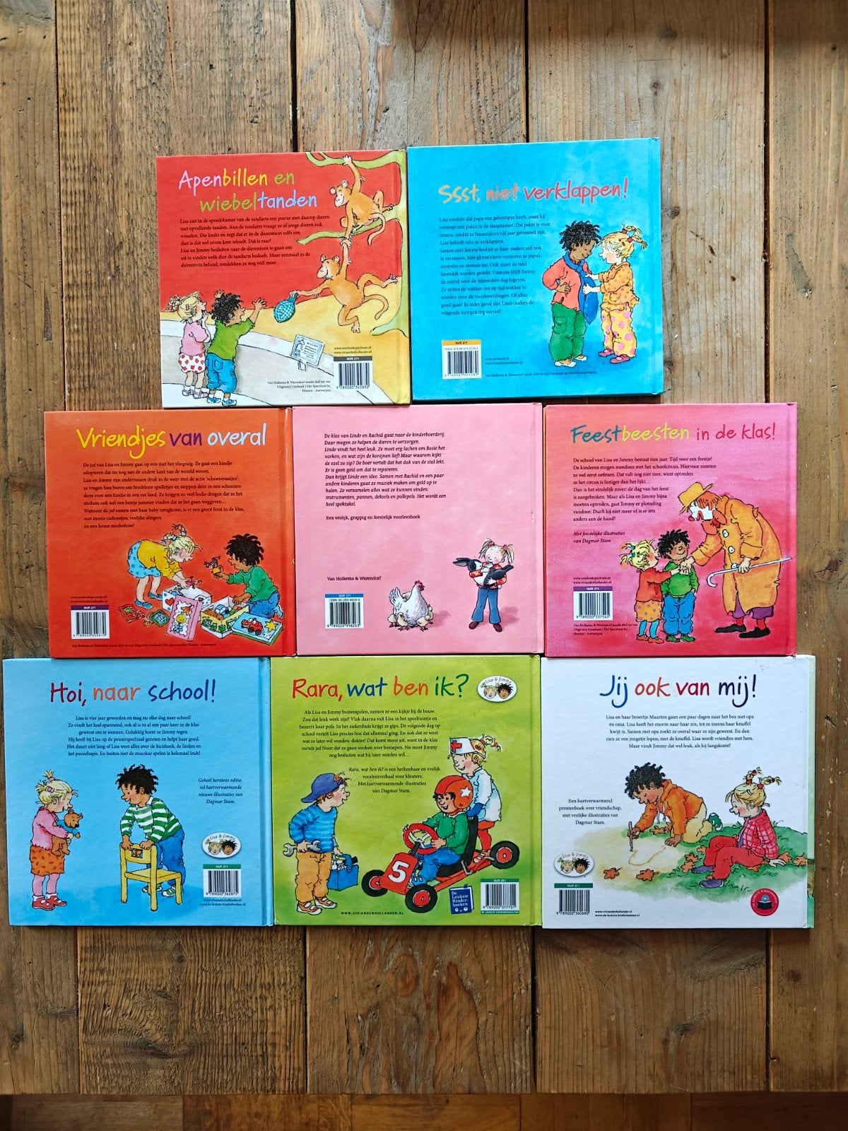 8 Peuter/Kleuterboeken van Vivian den Hollander., Boeken, Ophalen of Verzenden, Zo goed als nieuw, Fictie algemeen