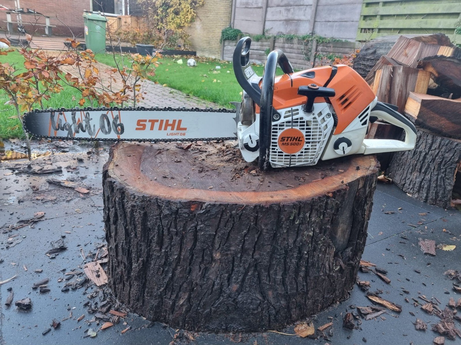 STIHL MS 500i | Professionele 6,8 PK kettingzaag | 79,2 cc, Tuin en Terras, Hand-tuingereedschap, Gebruikt, Stihl, Stihl, Ophalen of Verzenden