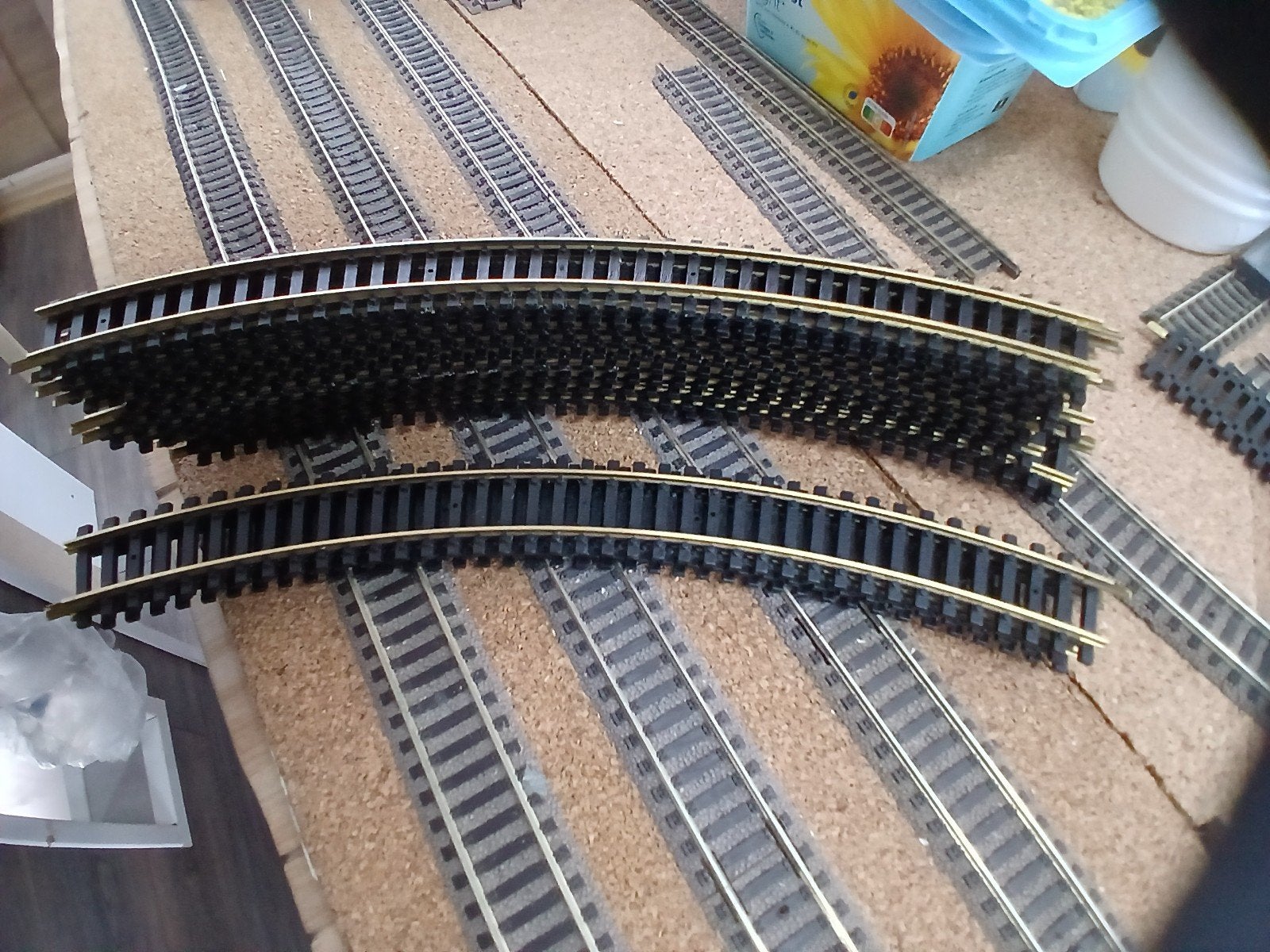 13 stuks nieuwe Fleischmann rails R357.5 (6024), Ophalen of Verzenden, Nieuw, Rails, Fleischmann