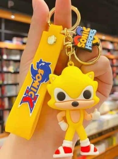 sleutelhanger Super Sonic - nieuw, Ophalen of Verzenden, Nieuw, Knuffel of Figuurtje