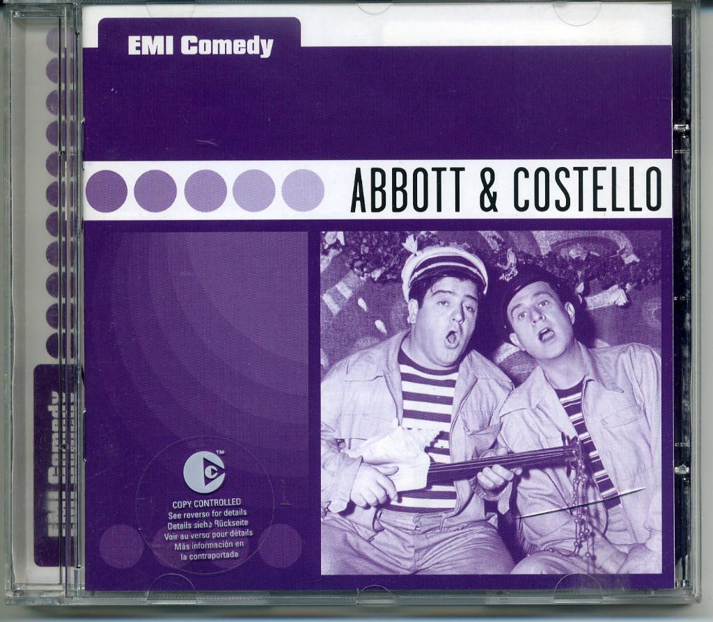 Emi Comedy Abbott & Costello cd 2003 ZGAN, Ophalen of Verzenden, Zo goed als nieuw