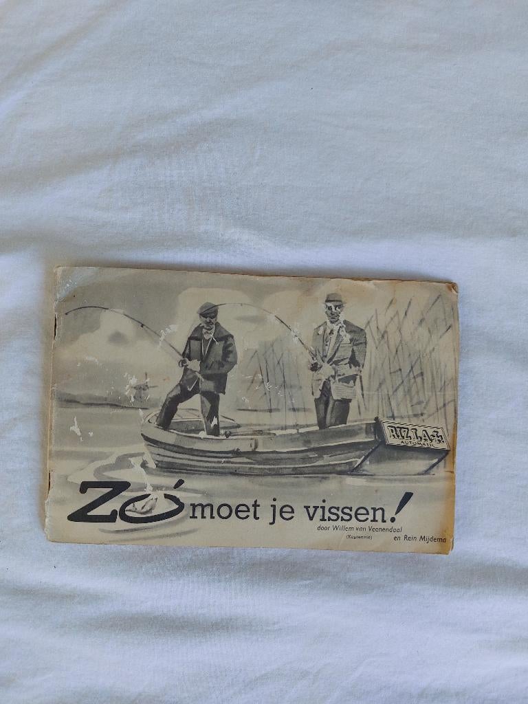 Rizla Zo moet je vissen, Boeken, Prentenboeken en Plaatjesalbums, Ophalen of Verzenden, Gelezen, Willem van Veenendaal, Plaatjesalbum