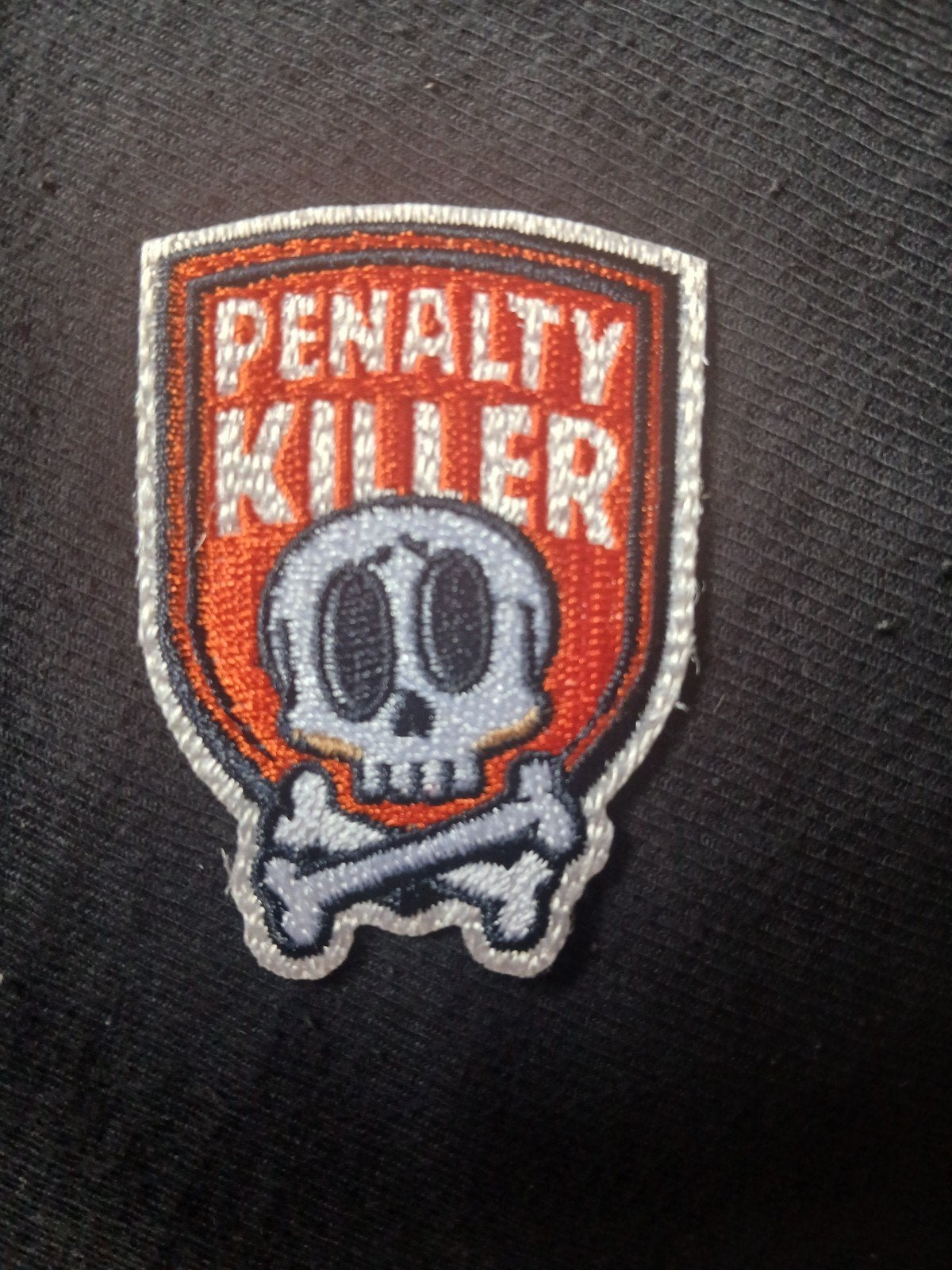 Penalty Killer Patch - Sportief embleem met doodshoofd, Ophalen of Verzenden, Nieuw, Sport