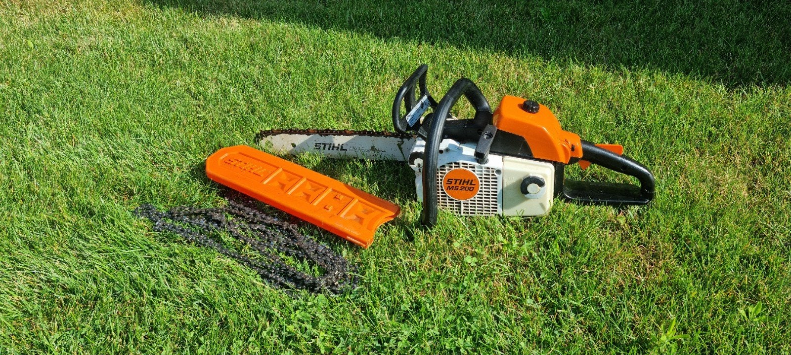 Nette Stihl ms200 benzine kettingzaag, Ophalen, Gebruikt, Overige soorten, Dolmar /Stihl / Husqvarna