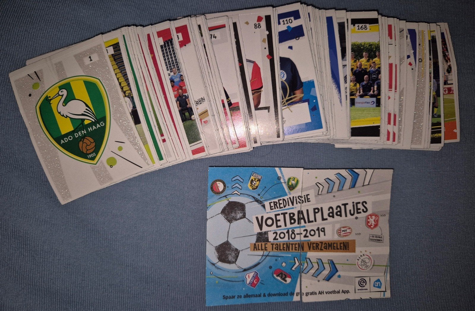 AH Eredivisie Voetbalplaatjes 2018-2019, Verzenden, Nieuw, Stickers en Plaatjes