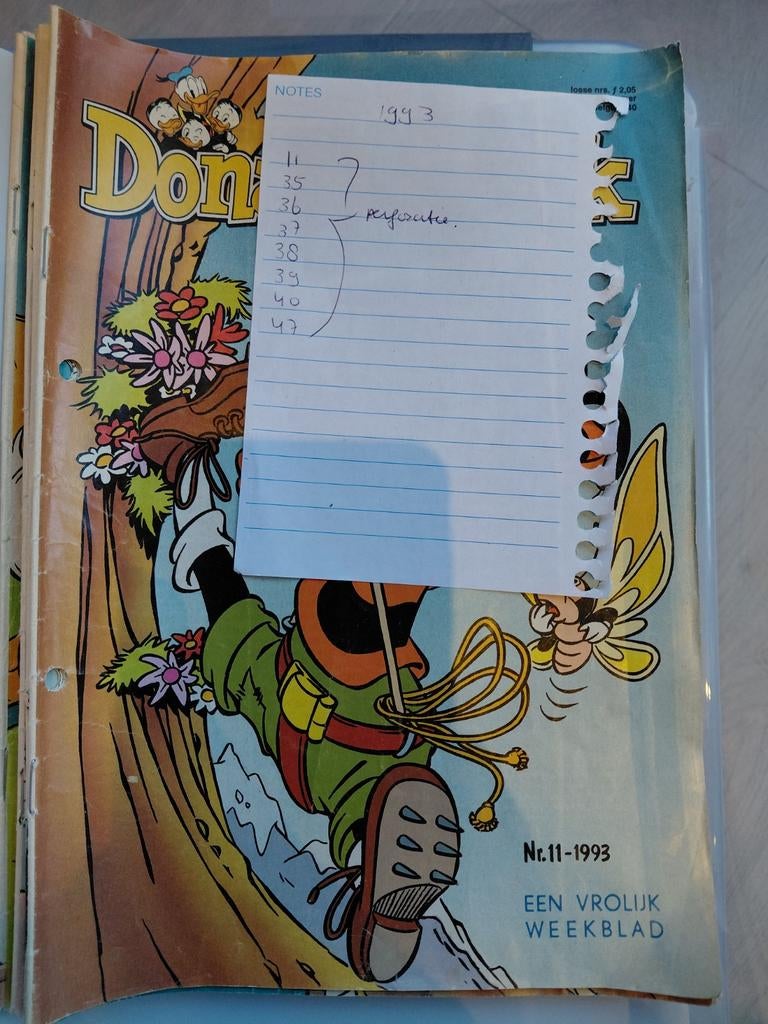 Donald duck 1993, Meerdere stripboeken, Ophalen of Verzenden, Gelezen