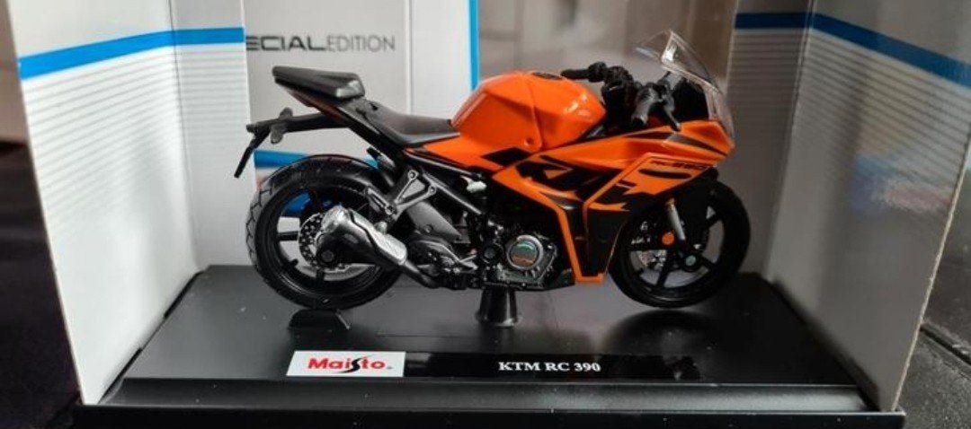Maisto KTM RC390 oranje/zwart nieuw in verpakking 1:18, Ophalen of Verzenden, Nieuw, Motor, Overige merken
