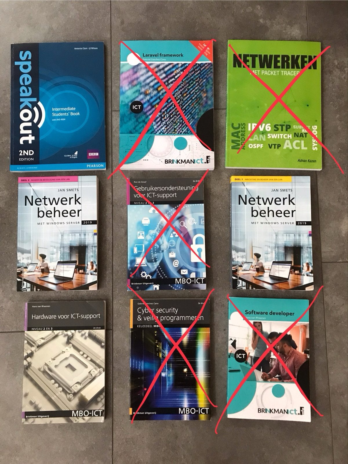 Studieboeken ICT software developer, Ophalen of Verzenden, Beta, Zo goed als nieuw, MBO
