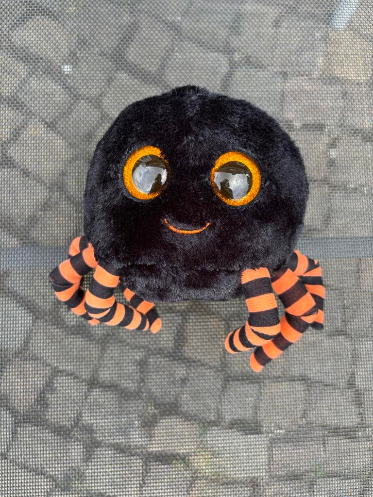Ty Beanie Boo's Crawly Spin Halloween knuffel!, Overige karakters, Overige typen, Zwart, Ophalen of Verzenden