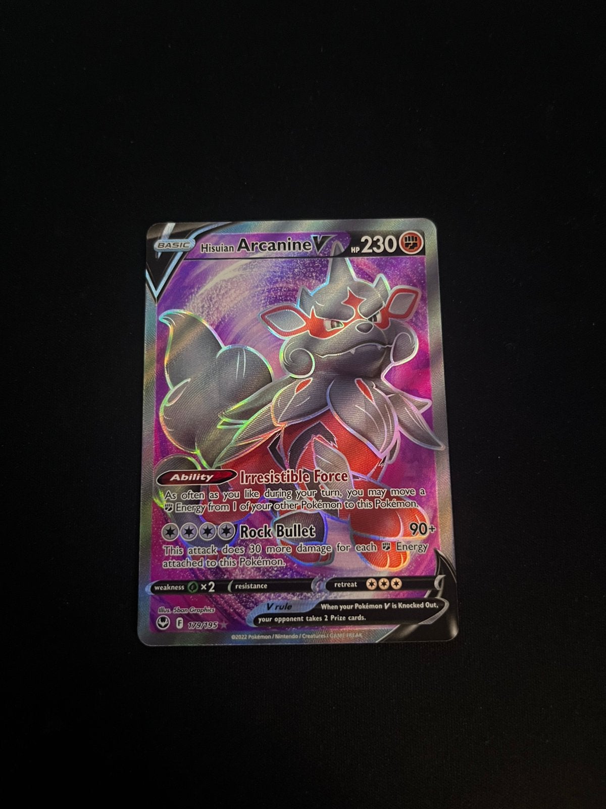 Hisuian Arcanine V #179 Silver Tempest, Ophalen, Nieuw