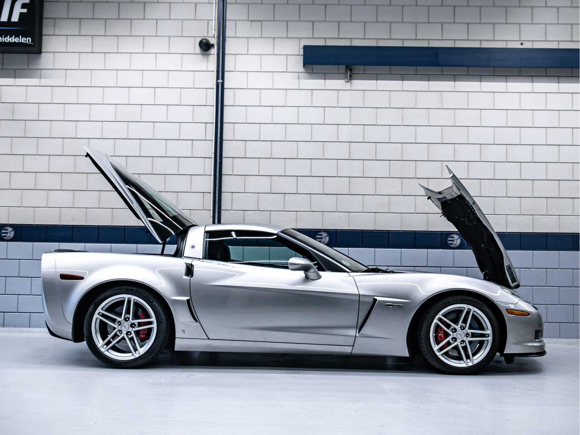 Chevrolet Corvette C6 Z06 7.0L V8 Coupe (bj 2006), Auto's, Achterwielaandrijving, Gebruikt, 8 cilinders, Leder