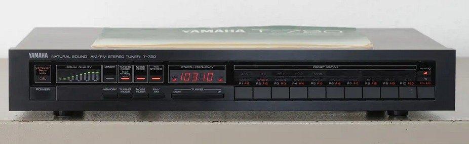 VINTAGE High-End Yamaha Tuner T720 in perfecte staat, Ophalen of Verzenden, Zo goed als nieuw