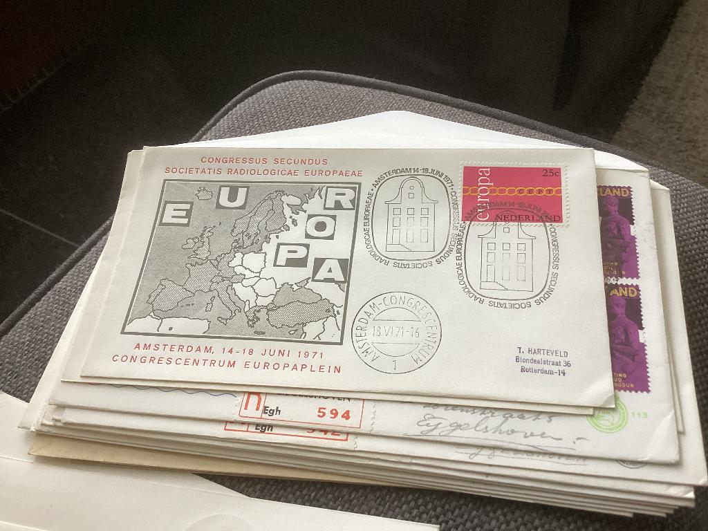 No2058 trompet T. Harteveld 18-6-1971 Europa Nederland, Ophalen, Onbeschreven, Nederland