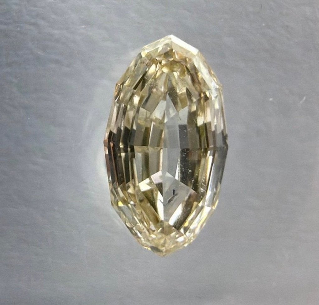 Natuurlijke Fancy Yellow Diamant 0,53 ct SI1–IGI Certificaat, Ophalen of Verzenden, Nieuw