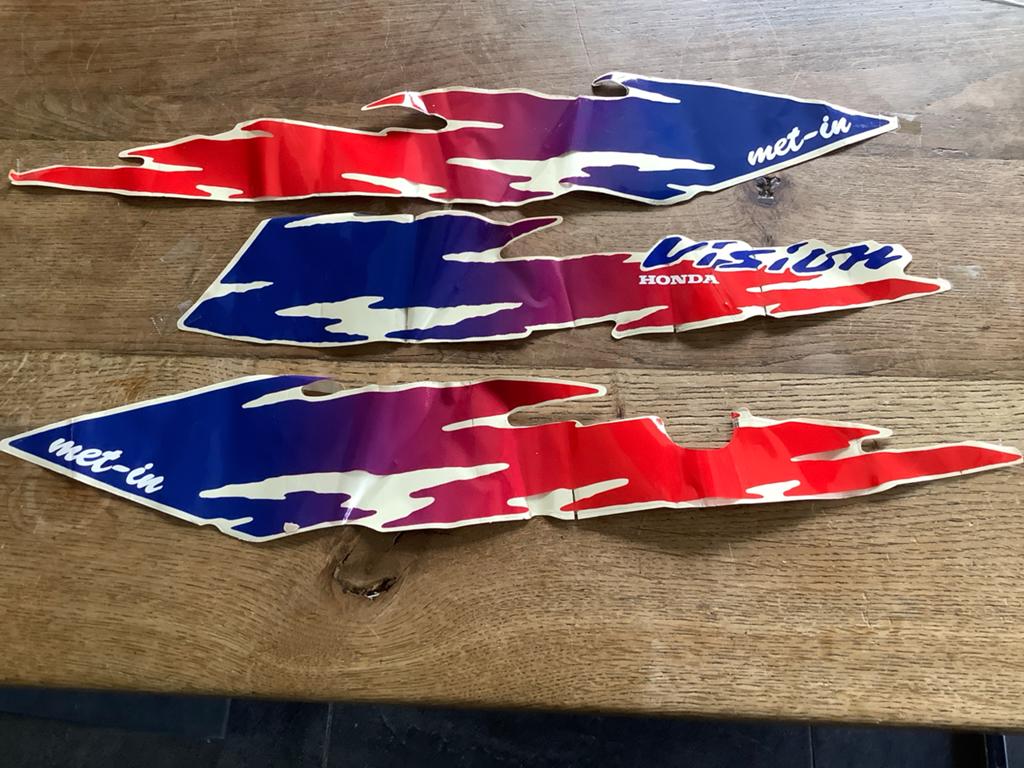 Honda Vision stickerset, origineel Falko. NOS., Verzenden, Nieuw