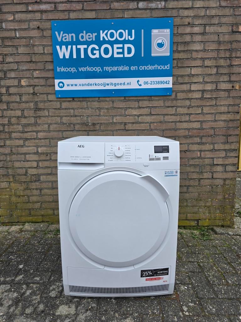 AEG 7000 Series warmtepompdroger | 7 kilo | Gratis thuis 🚚✅, Ophalen, Overige typen, 8 tot 10 kg, Zo goed als nieuw