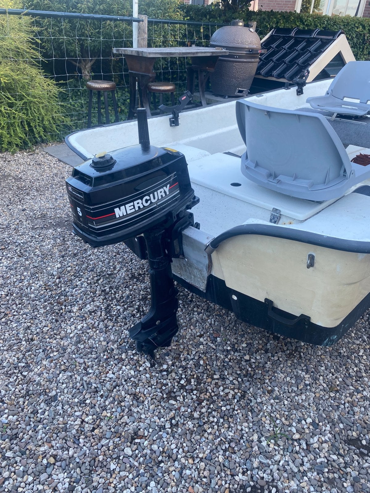 Ryds 405 boot voor vissen en trollen, Watersport en Boten, 4 m, Tot 10 pk, Viertaktmotor, Zo goed als nieuw