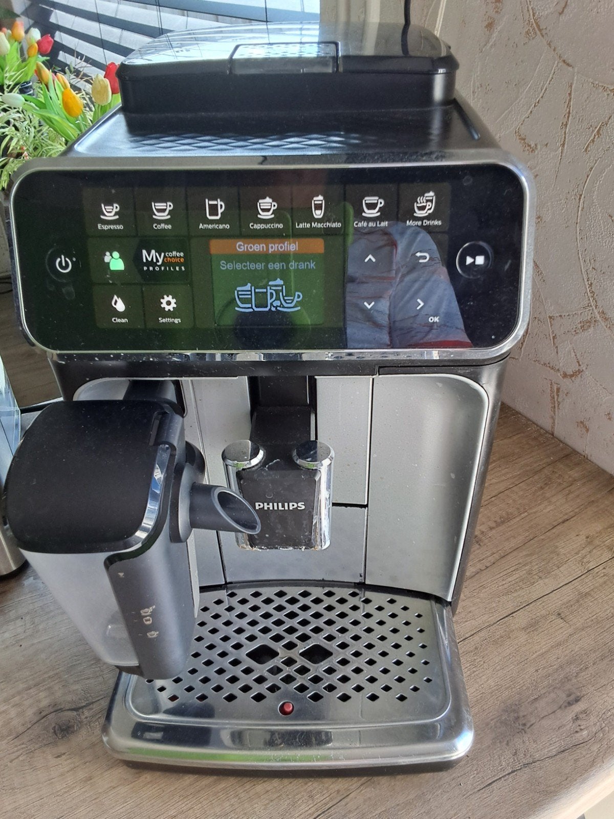 Philips EP4346 LatteGo Volautomatische Espressomachine, Witgoed en Apparatuur, Ophalen of Verzenden, Zo goed als nieuw, Espresso apparaat