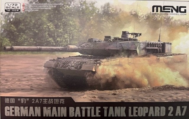 Coelianmodels, Meng, 72002, Leopard 2A7, 1/72, € 19,99, Overige merken, Nieuw, Ophalen of Verzenden, Tank