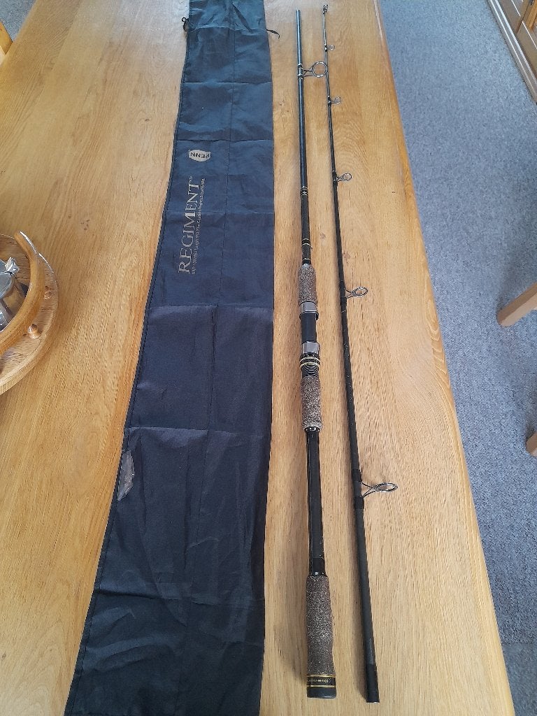 Penn Regiment Heavy plik 270 M 100-160 gr 2 delen als nieuw, Watersport en Boten, Hengelsport | Zeevissen, Ophalen of Verzenden