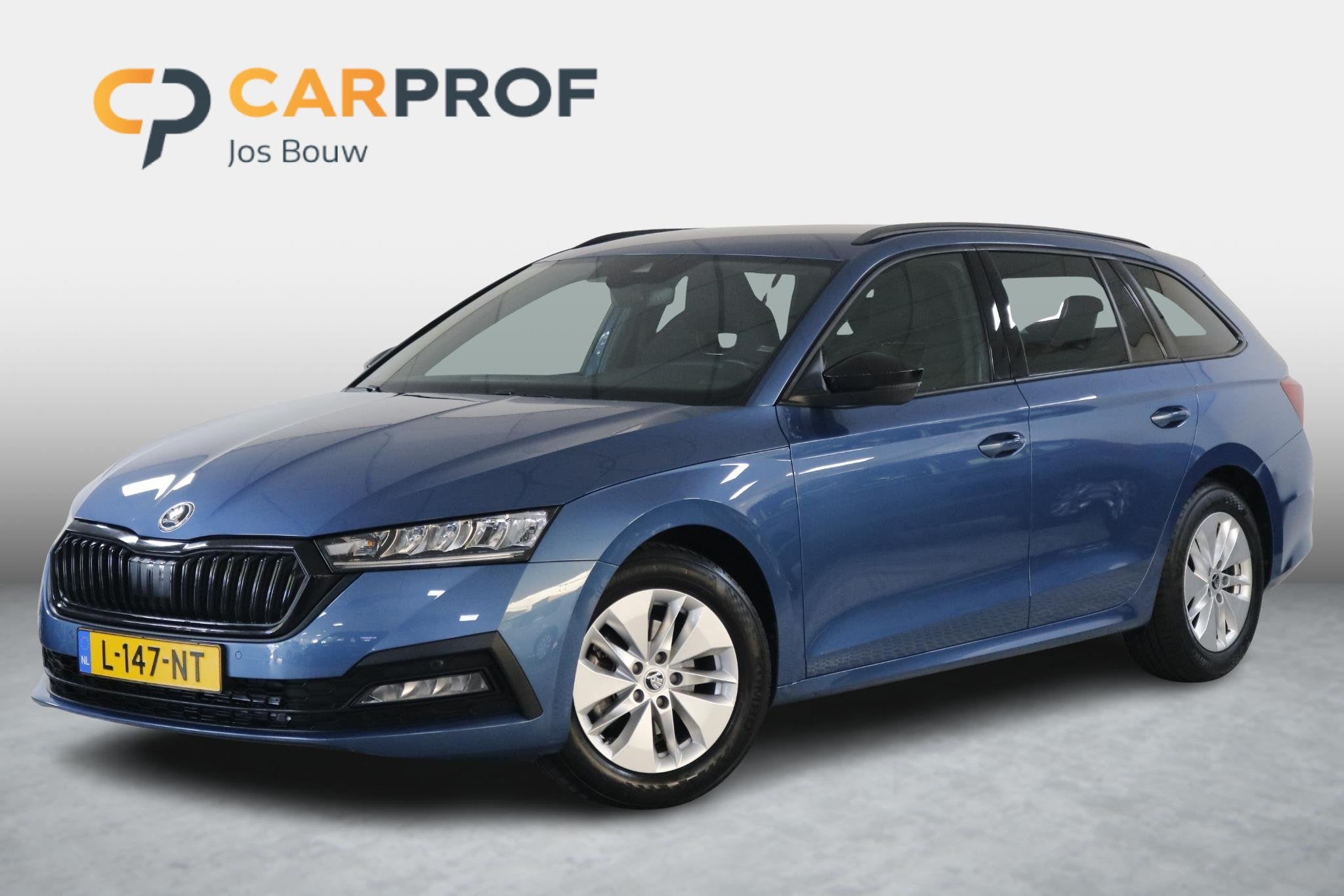 Skoda Octavia Combi 1.0 TSI Sport Business Clima | Sfeerverl, Auto's, Skoda, Stof, Gebruikt, Blauw, Origineel Nederlands