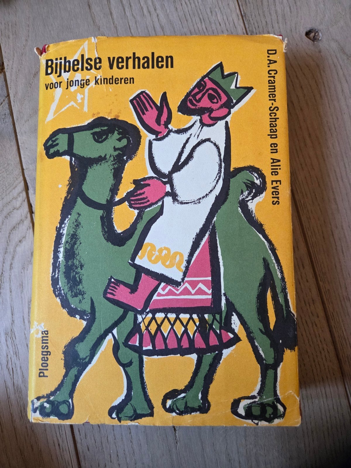 Bijbelse verhalen voor jonge kinderen D.A. Cramer-Schaap &, Ophalen of Verzenden, Gelezen, D.A. Cramer-Schaap, Alie Evers, Non-fictie