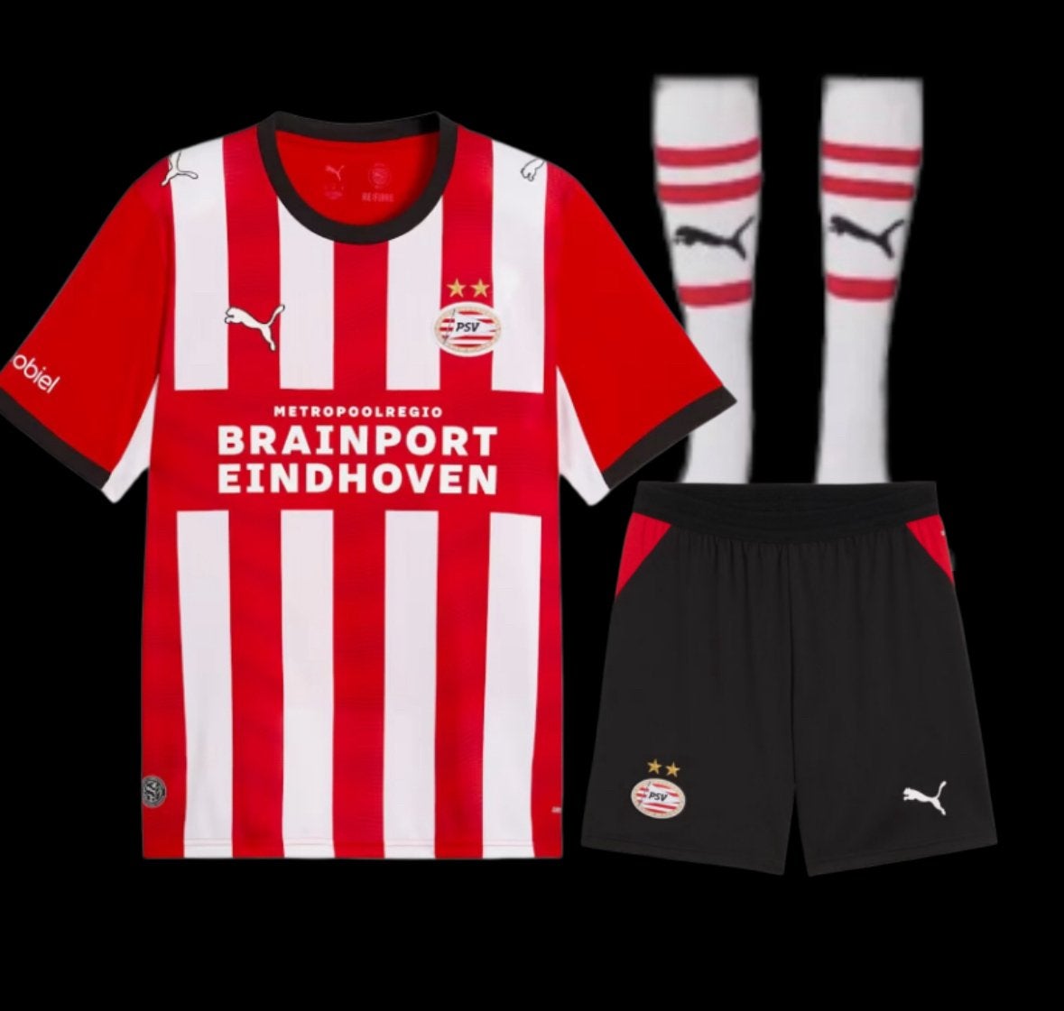 PSV thuis- en uittenue 26/27, Sport en Fitness, Maat M, Ophalen of Verzenden, Zo goed als nieuw, Shirt