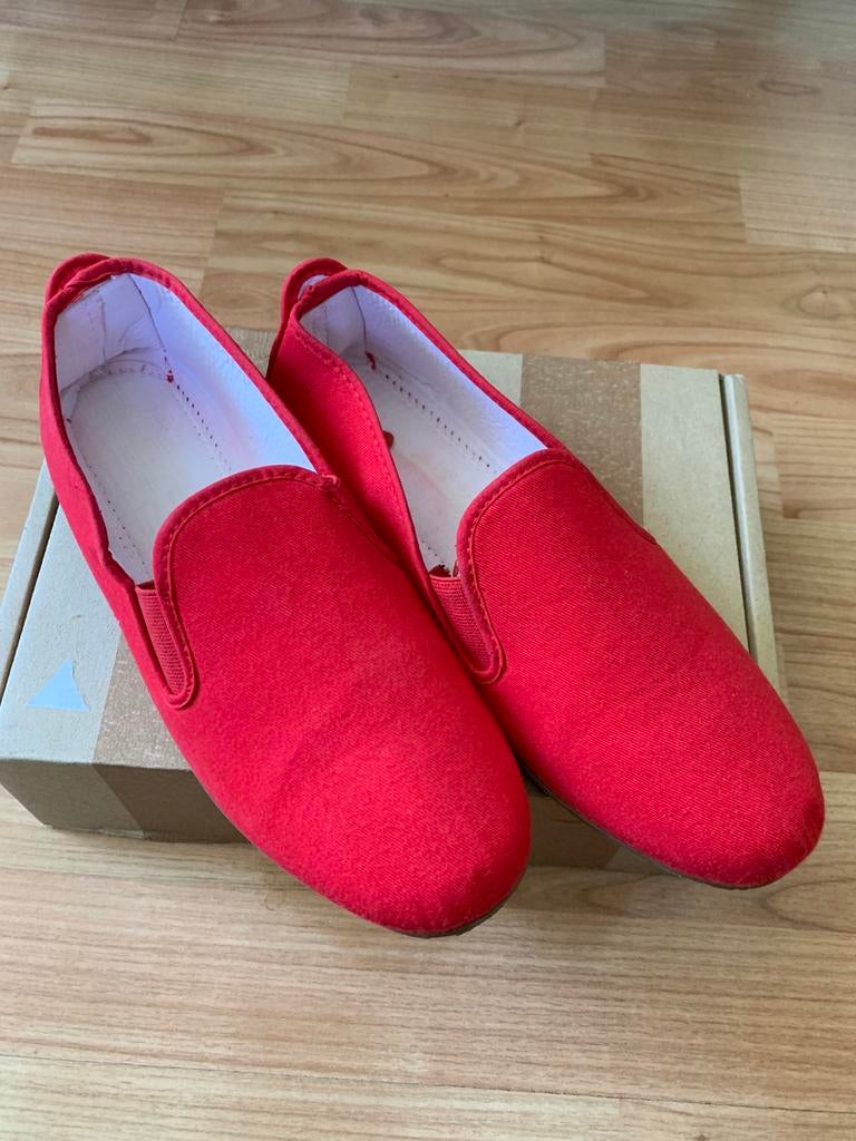 Flossy style schoentjes rood 38, Ophalen of Verzenden, Zo goed als nieuw, Rood