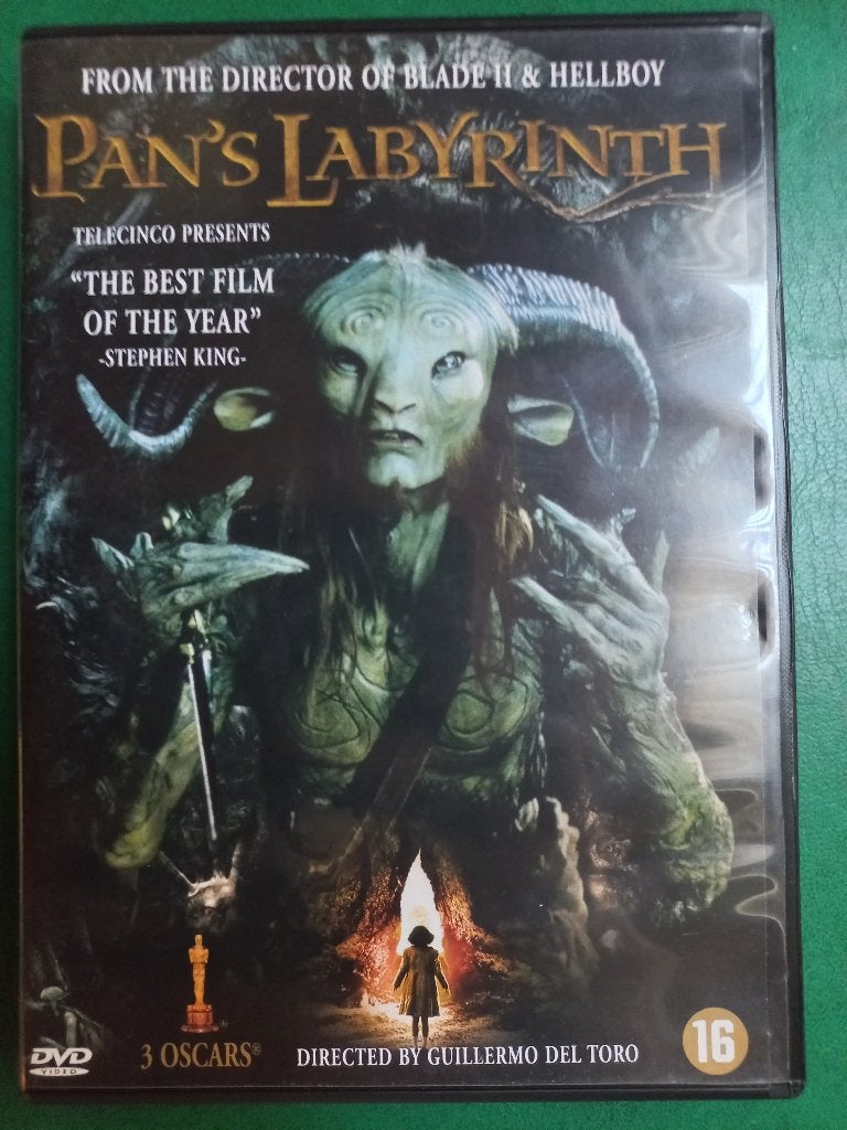 Pan's Labyrinth (2006), Cd's en Dvd's, Dvd's | Science Fiction en Fantasy, Vanaf 16 jaar, Nederlands, Fantasy, Spaans