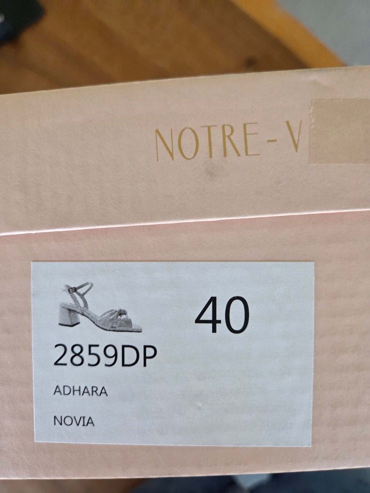 Nieuwe Notre-V Adhara Novia Sandalen Maat 40, Ophalen of Verzenden