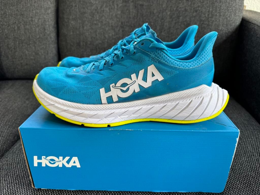 Hoka Carbon X3 maat 44, Sport en Fitness, Loopsport en Atletiek, Ophalen of Verzenden, Zo goed als nieuw