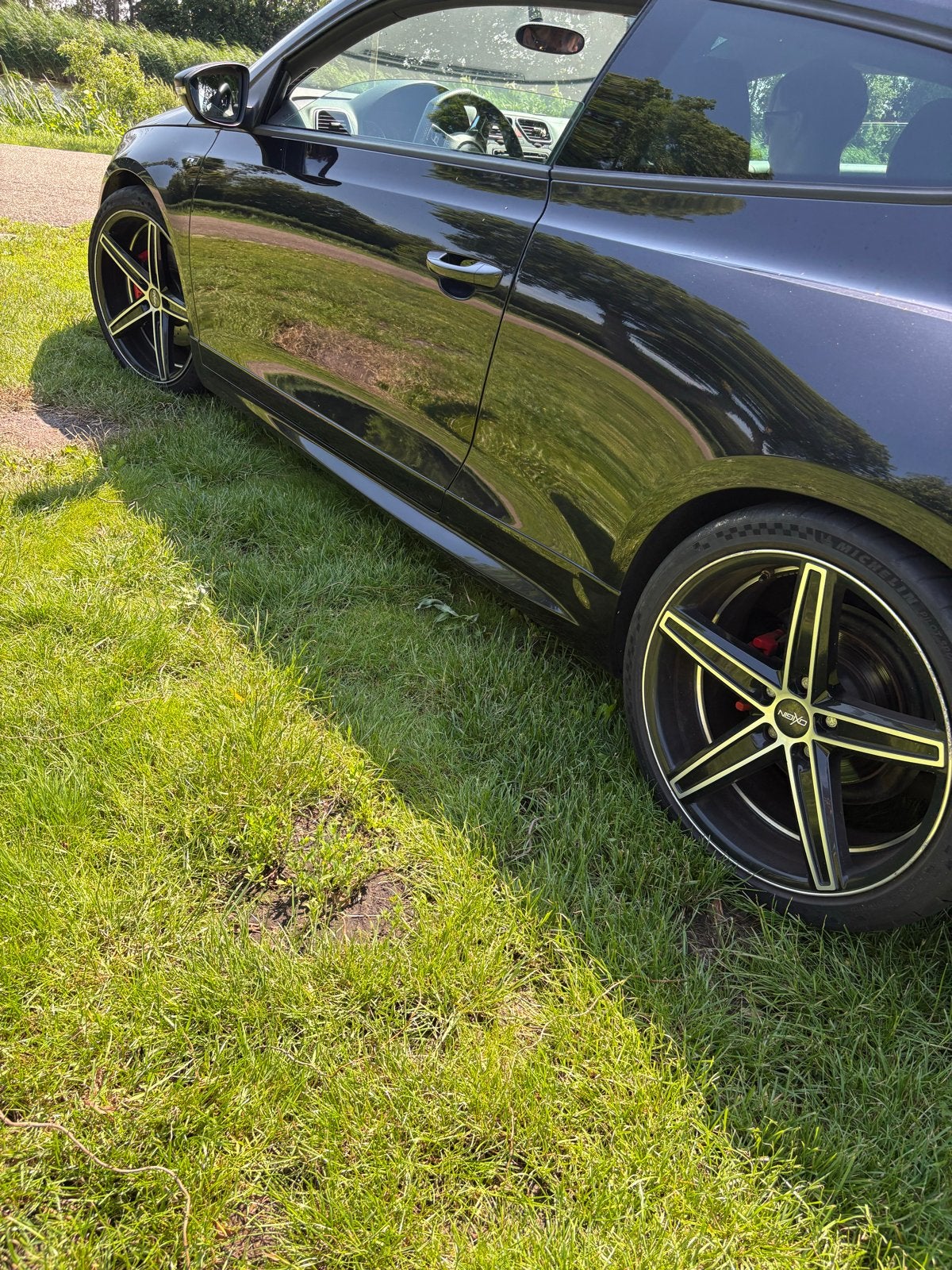 4x 19 inch velgen voor Scirocco, Ophalen, Gebruikt