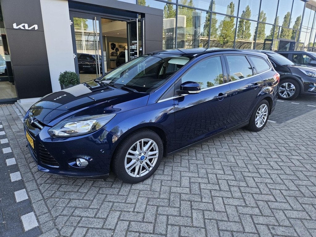 FORD Focus Wagon 1.6 EcoBoost 150pk Titanium (Handel/ Export, Auto's, Ford, Gebruikt, Zwart, 4 cilinders, 150 pk