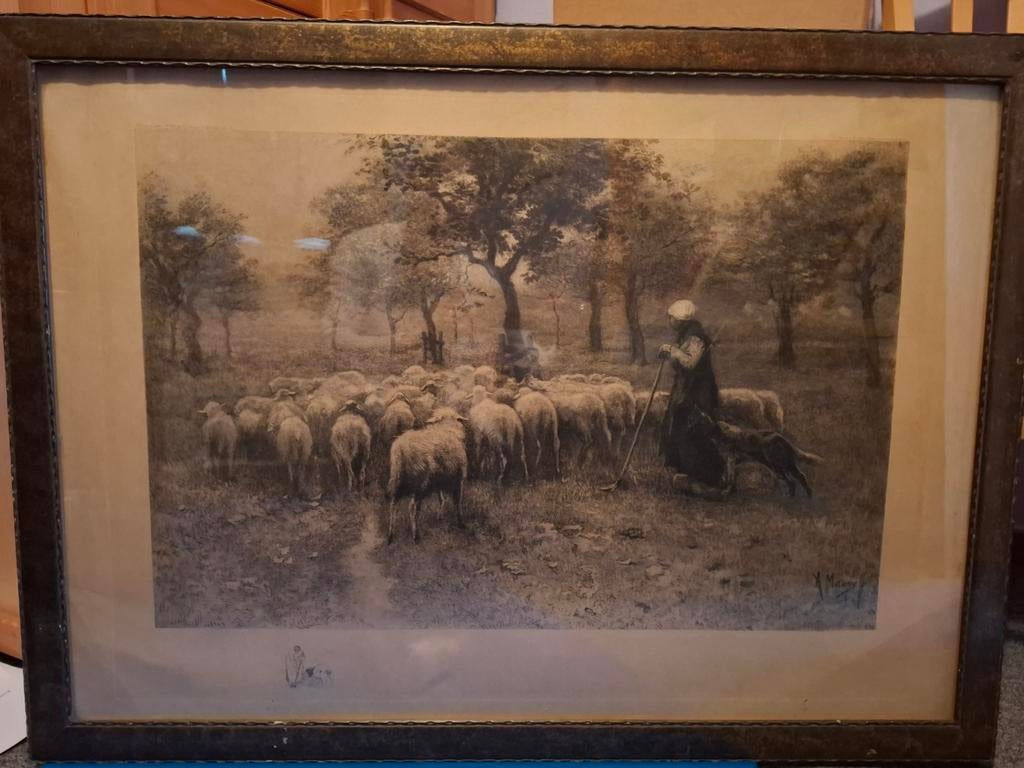 Ets van Anton Mauve, Ophalen