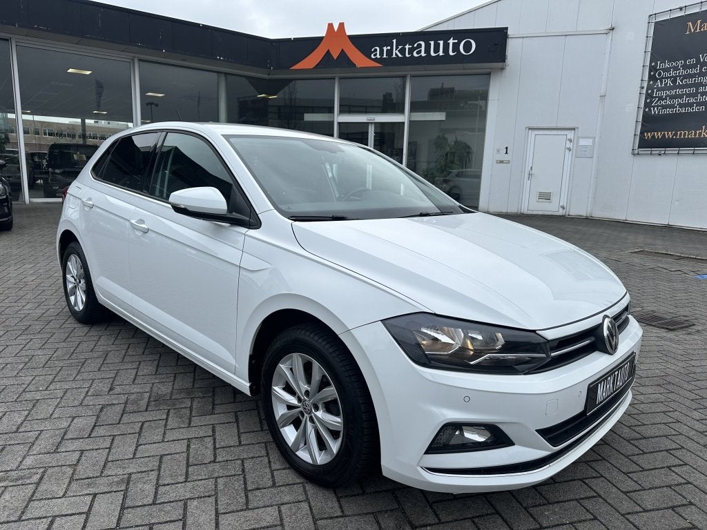 Volkswagen Polo VI Highline Navi Cruise Led Stoelverwarming, Stof, Gebruikt, Euro 6, 95 pk