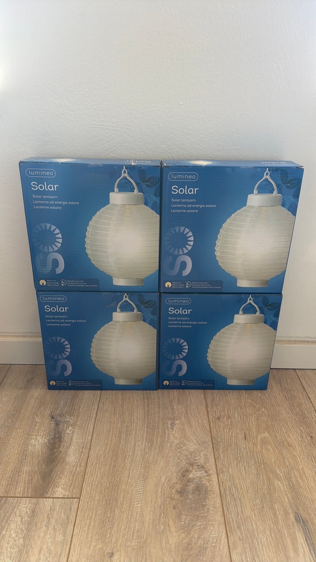 Solar lantaarn, Ophalen, Nieuw