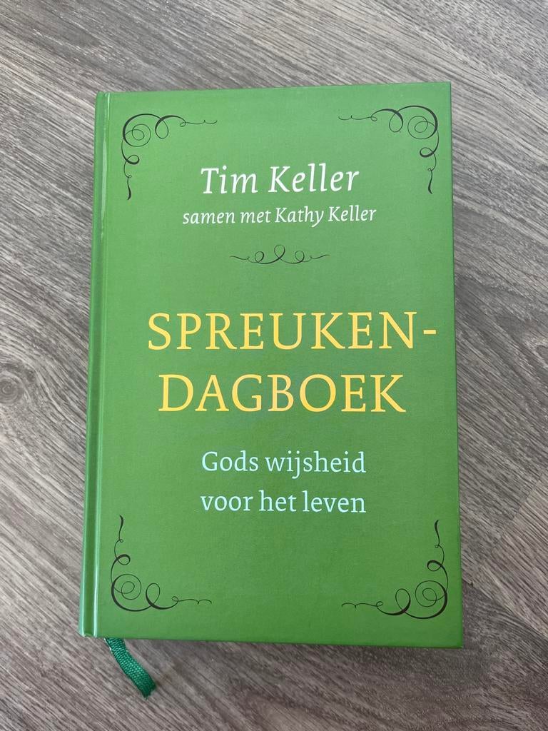 Spreuken-Dagboek - Tim Keller, Ophalen of Verzenden, Gelezen, Christendom | Katholiek