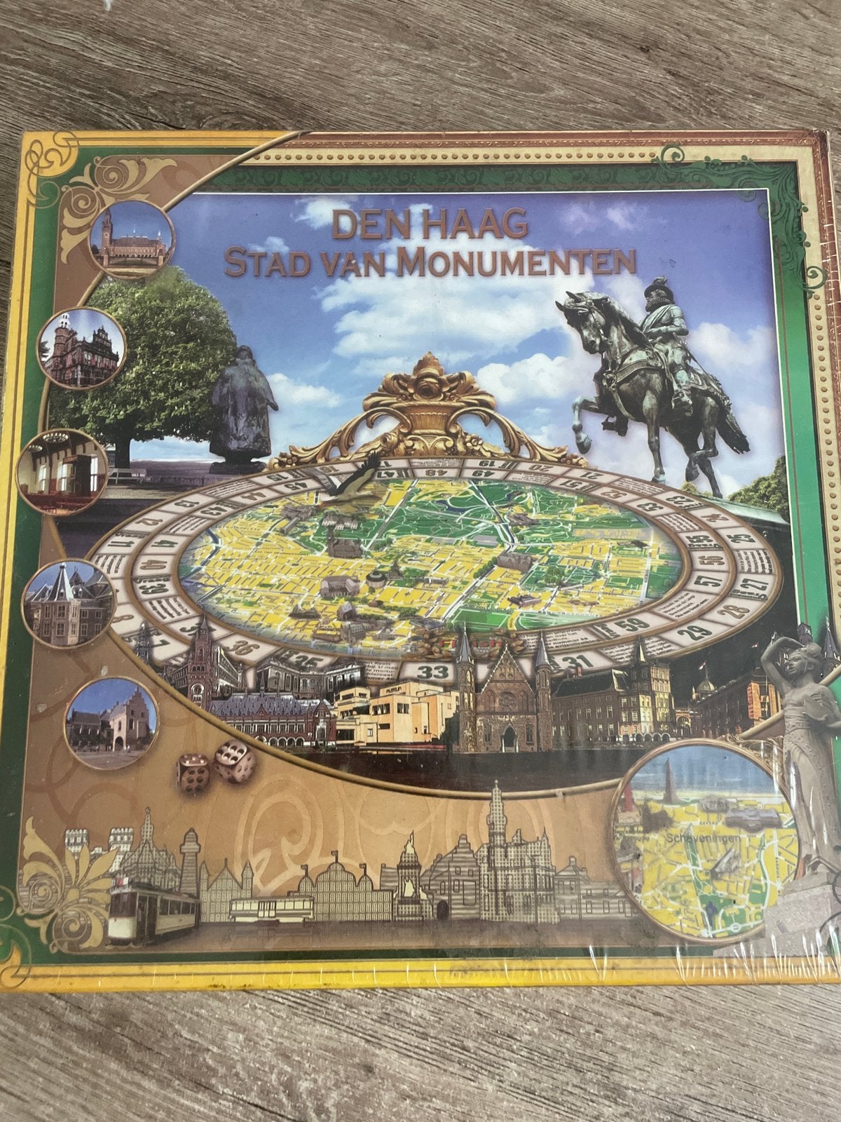 Bordspel Den Haag, Stad van Monumenten - Nieuw in folie, Hobby en Vrije tijd, Gezelschapsspellen | Bordspellen, Drie of vier spelers