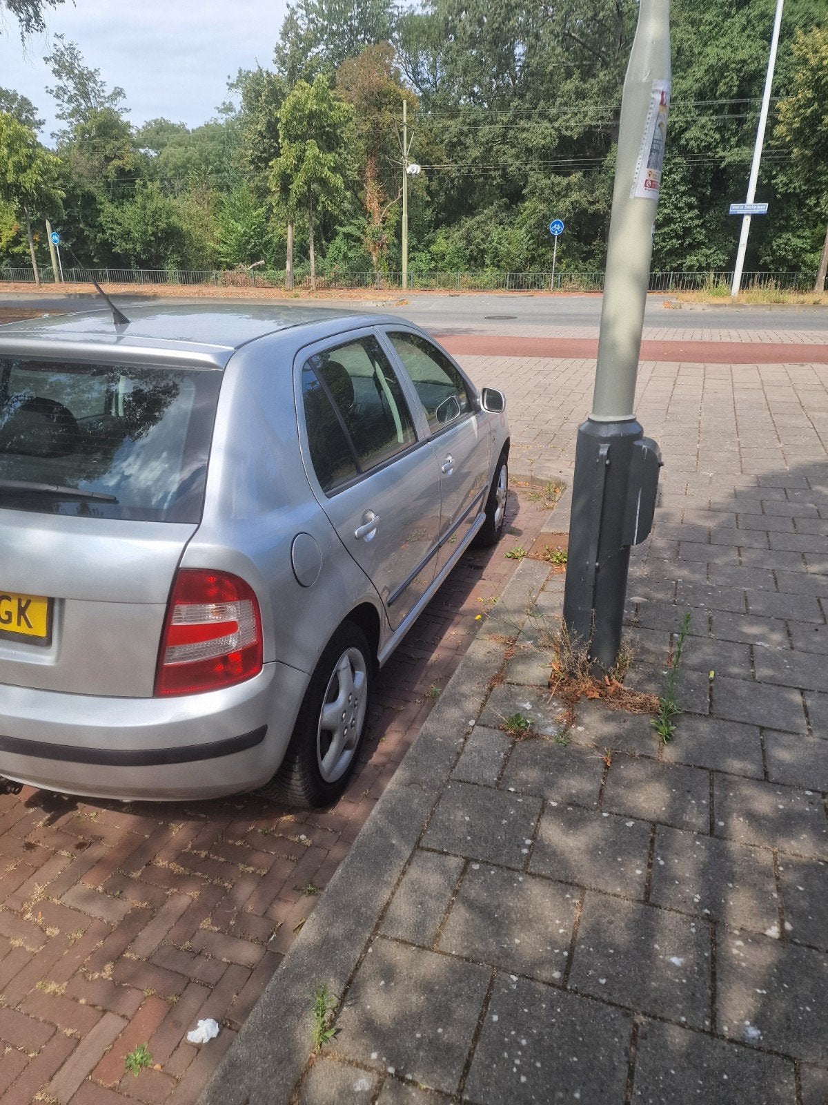 Skoda Fabia 1.4 55KW 2007 Grijs, Voorwielaandrijving, 4 cilinders, Origineel Nederlands, Particulier