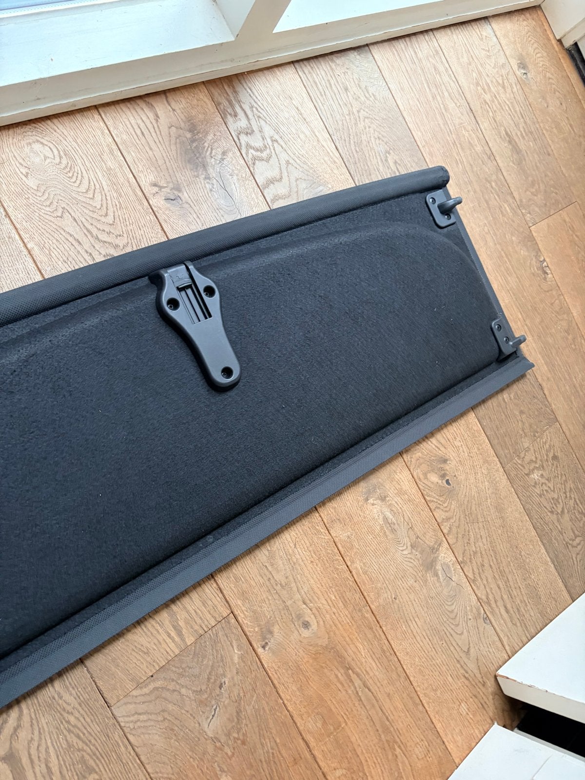 Hoedenplank/bagageafdekking - Zwart, Auto-onderdelen, Ophalen of Verzenden, Gebruikt, Universele onderdelen