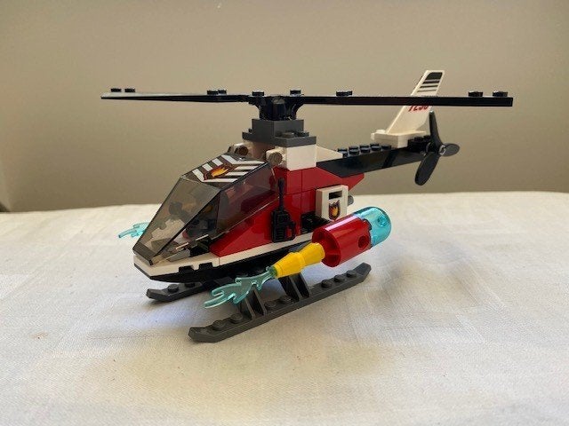 Lego 7238 City Brandweerhelikopter zgan, Kinderen en Baby's, Ophalen, City, Lego, Zo goed als nieuw