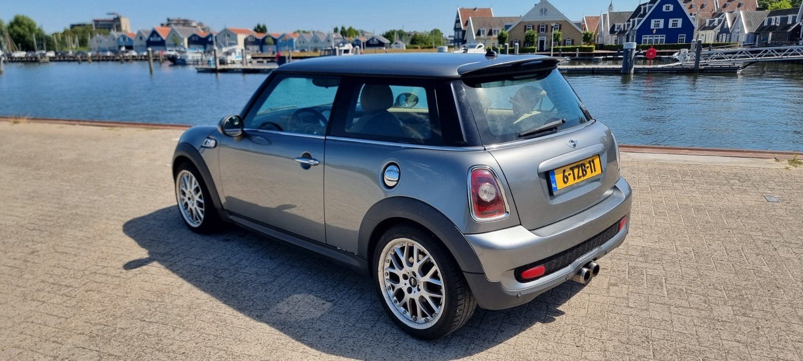 Mini 1.6 Cooper S AUT 2008 Grijs, Auto's, Mini, 4 cilinders, 4 stoelen, 14 km/l, Particulier