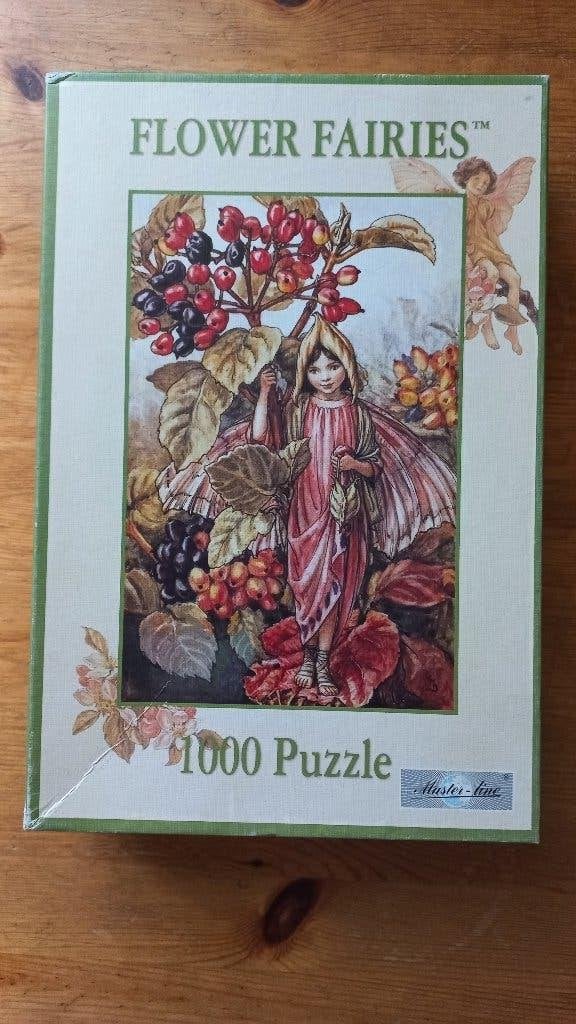 puzzel van 1000 st. Flower Fairies, Verzenden, 500 t/m 1500 stukjes, Zo goed als nieuw, Legpuzzel