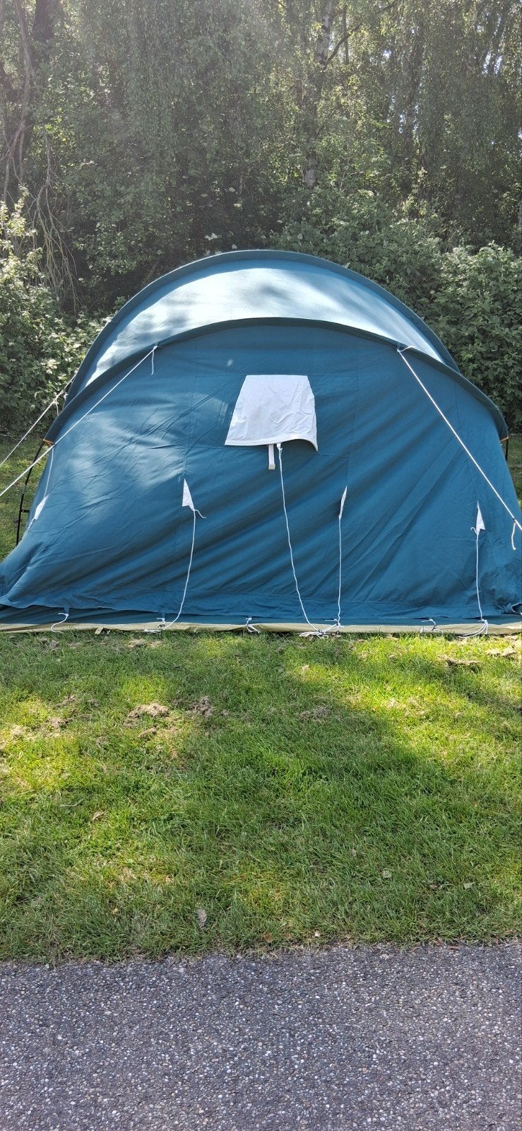 weinig gebruikte tent, Ophalen, Zo goed als nieuw, Tot en met 4